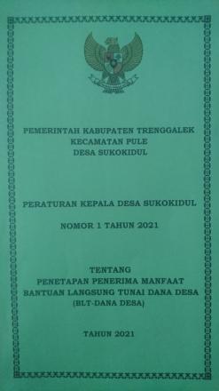 Perkades Nomor 1 Tahun 2021